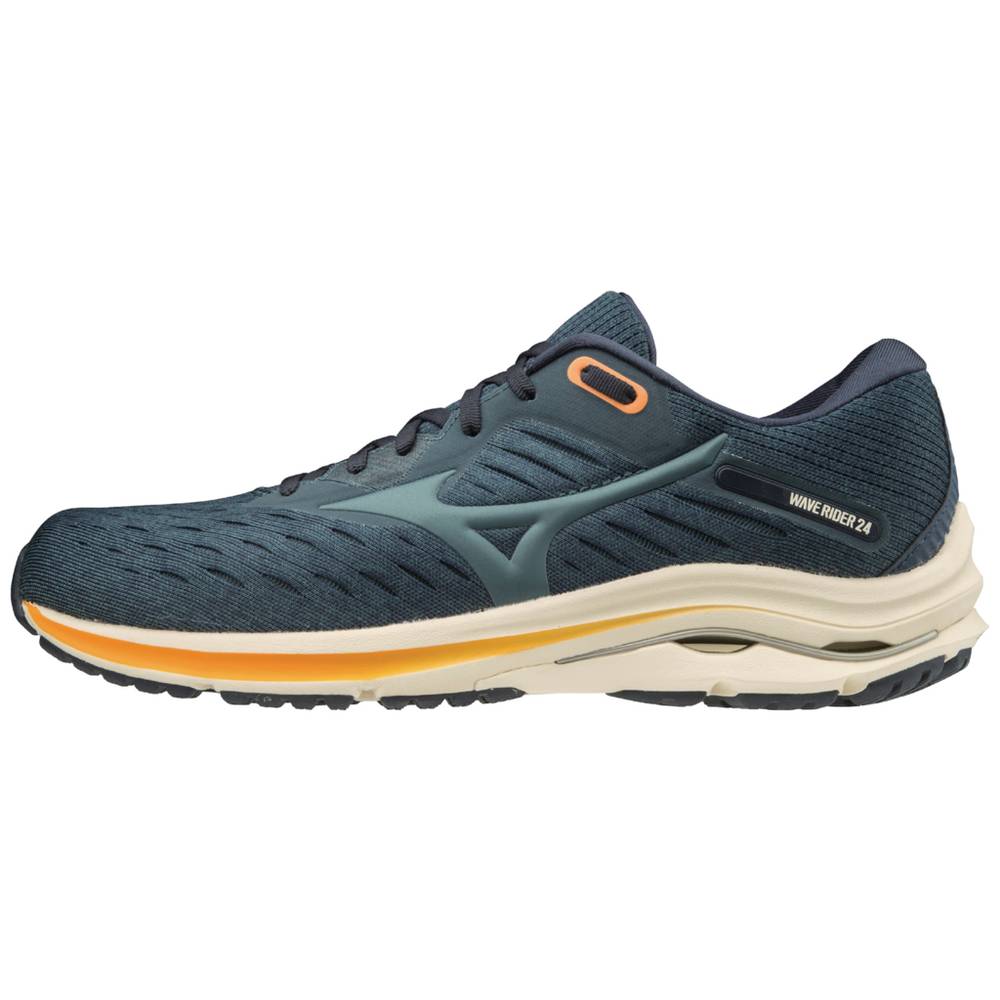 Mizuno Wave Rider 24 Férfi Futócipő Sötétkék HTX463970